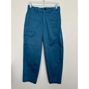 Closed Ludwig Trouser Pants Portuguese Fabric Blue Straight High Rise Women's 27